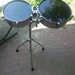 2 kleine Timbales für Drumset sehr mass. Bauweise - Bild 7