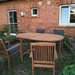Teak-Gartentisch mit 4 Stühlen wie neu - Bild 2