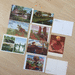 Alte Worpsweder Kunst-Postkarten um 1960 - Bild 1
