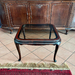 Couchtisch Chippendale Stil mit Glasplatte  - Bild 3