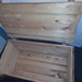 Rustikale Transportkiste Natur-Holz mit Deckel - Bild 2