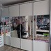 Massiver Kleiderschrank in Weis 4 Türen Spiegel - Bild 2